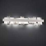 Acropolis 37" Bath Vanity Light in Brushed Nickel