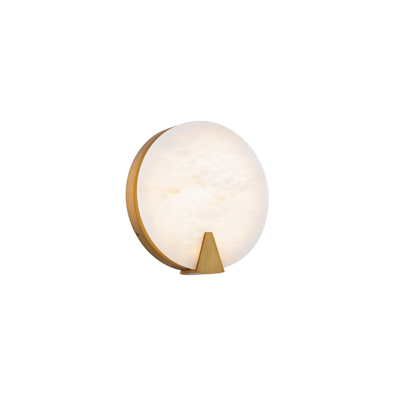 Ophelia Wall Sconce in Aged Brass