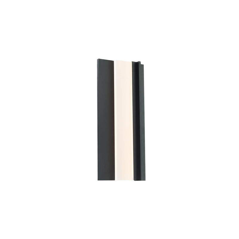 Enigma Outdoor Wall Sconce in Black