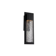 Mist 20" Outdoor Wall Lantern in Black