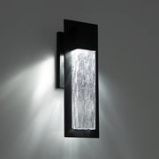 Mist 25" Outdoor Wall Lantern in Black