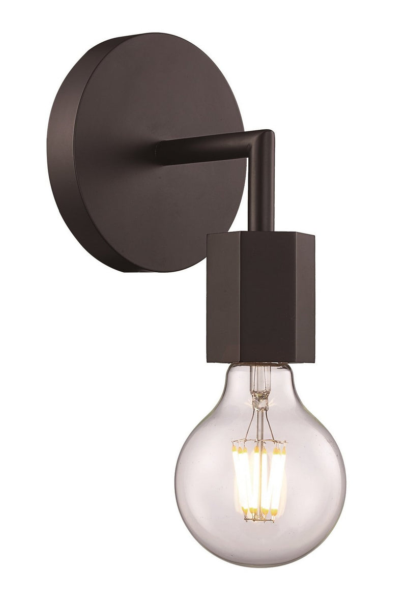 Placerville 1-Light 6.75" Bath Sconce in Black