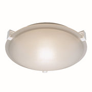 Neptune 3-Light 15" Flush Mount in White