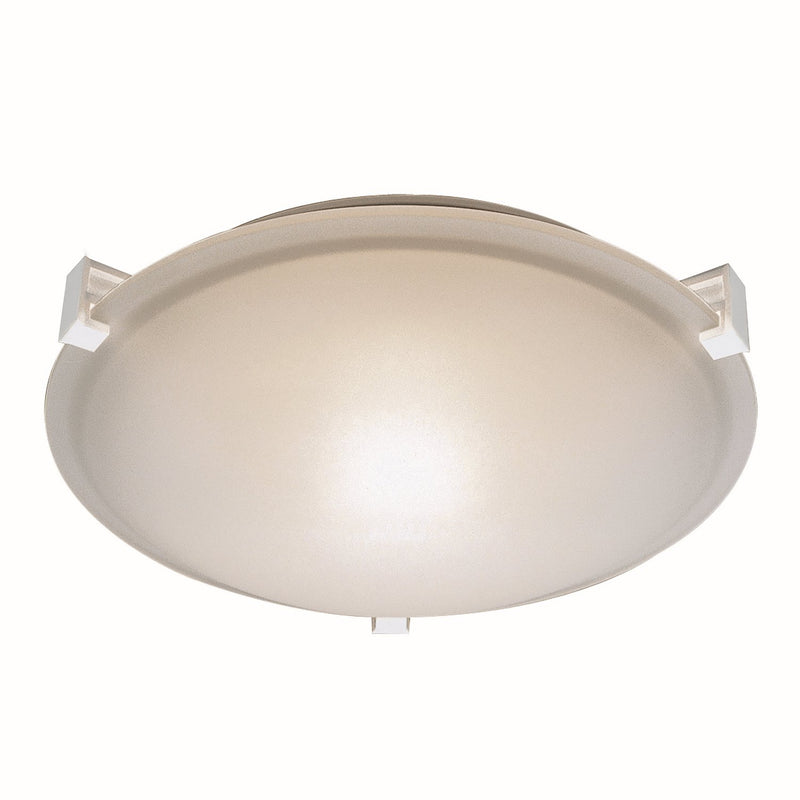 Neptune 3-Light 15" Flush Mount in White
