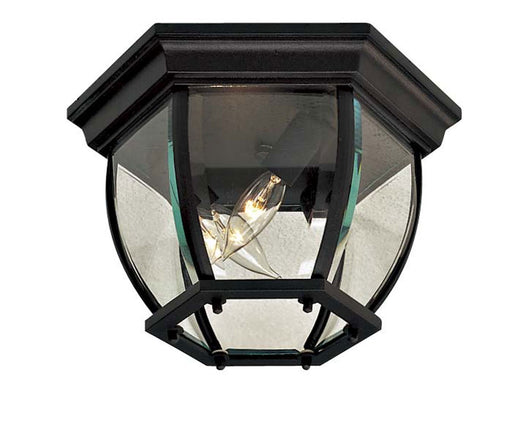Wyndmere 3-Light Outdoor Flush Mount in Black