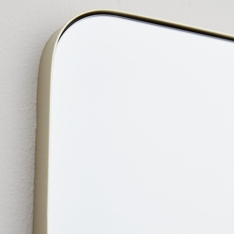 Stadium Wall Mirror in Silver