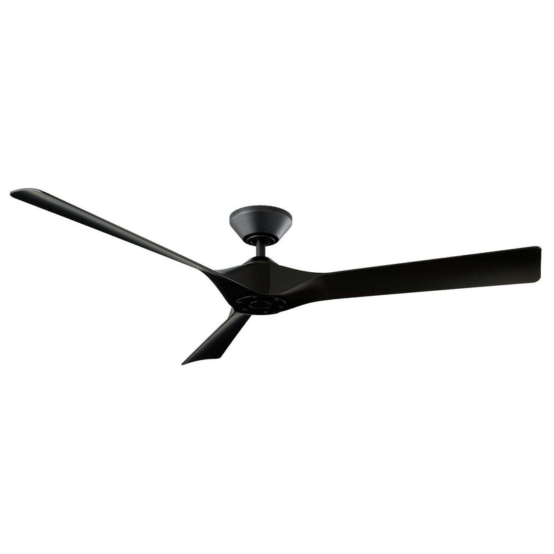 Torque 58" Outdoor Ceiling Fan in Matte Black