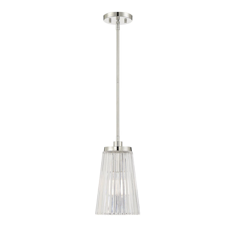 Chantilly Mini Pendant in Polished Nickel