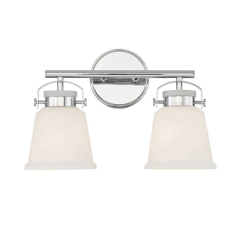 Kaden 2-Light Bath Vanity Light in Polished Chrome
