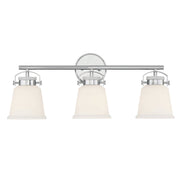 Kaden 3-Light Bath Vanity Light in Polished Chrome