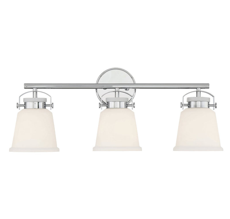 Kaden 3-Light Bath Vanity Light in Polished Chrome