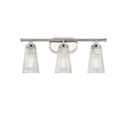 Chantilly 3-Light Bath Vanity Light in Polished Nickel