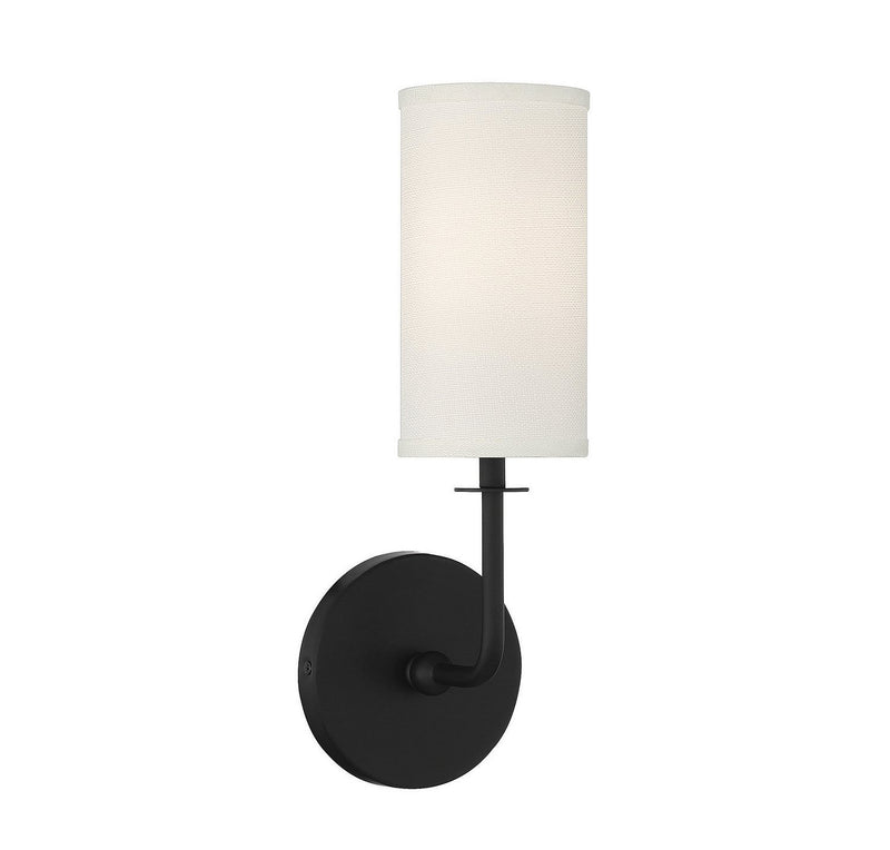 Powell Wall Sconce in Matte Black