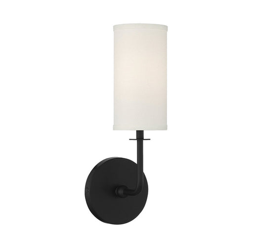 Powell Wall Sconce in Matte Black