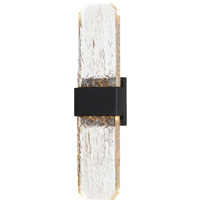 E30136-24BK - Rune LED Outdoor Wall Sconce in Black by ET2