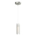 Exos Glass Low Voltage Mini Pendant in Sterling - 161180-SKT-STND-85-GG0065 by Hubbardton Forge