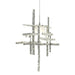 Tura Frosted Glass Low Voltage Mini Pendant in Sterling - 161185-SKT-STND-85-YC0305 by Hubbardton Forge