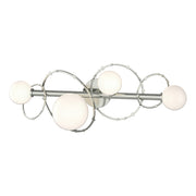 Olympus 4-Light Bath Sconce in Sterling - 201361-SKT-85-GG0712 by Hubbardton Forge
