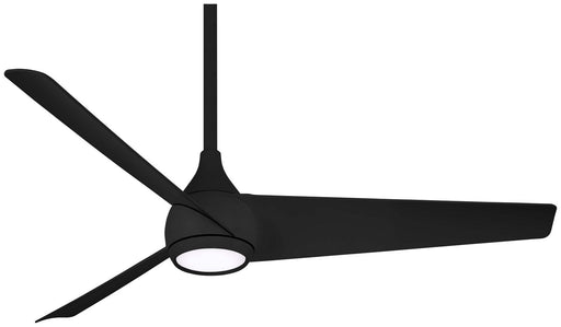 Twist 52" LED Ceiling Fan in Coal