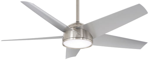 F781L-BNW - Chubby 58" Outdoor Ceiling Fan in Brushed Nickel (Wet) by Minka Aire