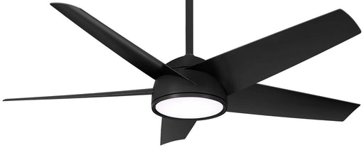 Chubby 58" Outdoor LED Ceiling Fan in Coal