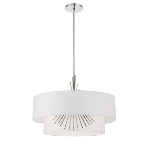 Gramercy 3-Light Pendant in Polished Nickel