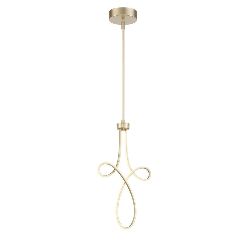 Astor LED Mini Pendant in Soft Gold