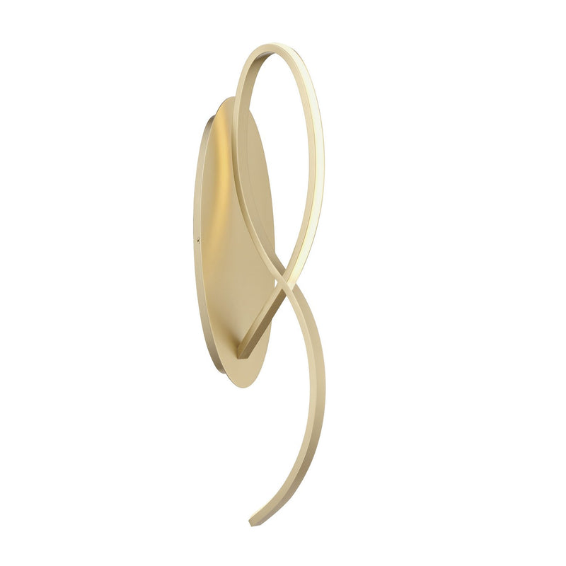 Astor Tall LED Wall Sconce in Soft Gold