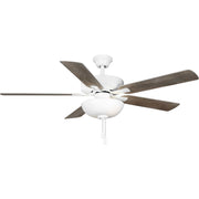 Airpro Builder Fan 52" Ceiling Fan in White - Lamps Expo