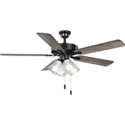 Airpro Builder Fan 52" Ceiling Fan in Matte Black - Lamps Expo