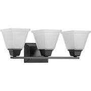 Clifton Heights 3-Light Bath Vanity Light in Matte Black
