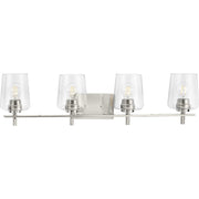 Calais 4-Light Bath Vanity Light in Brushed Nickel