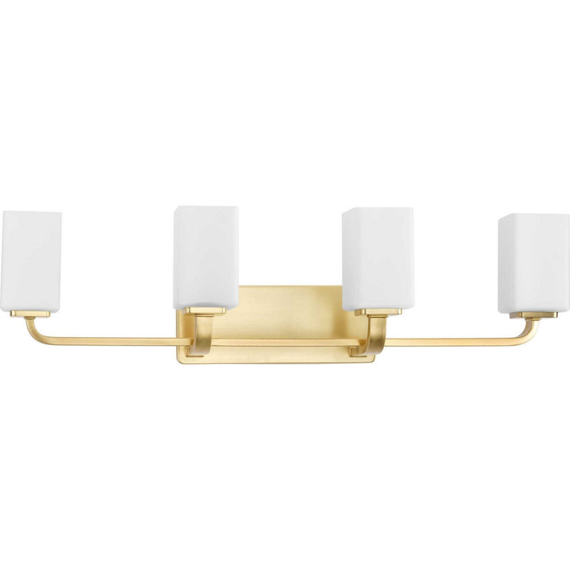 Cowan 4-Light Bath Vanity Light in Satin Brass