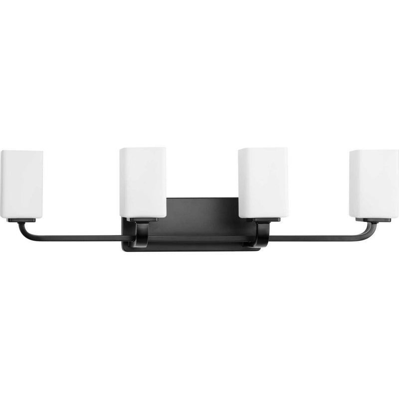Cowan 4-Light Bath Vanity Light in Matte Black