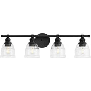 Ambrose 4-Light Bath Vanity Light in Matte Black