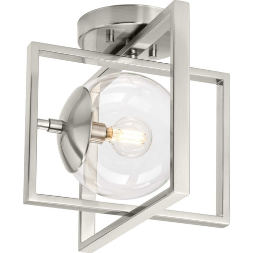 Atwell Semi-Flush Mount in Brushed Nickel