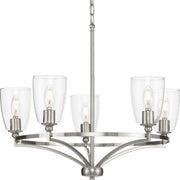Parkhurst 5-Light Chandelier in Brushed Nickel
