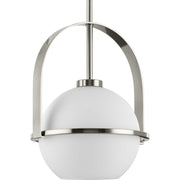 Delayne Mini Pendant in Brushed Nickel