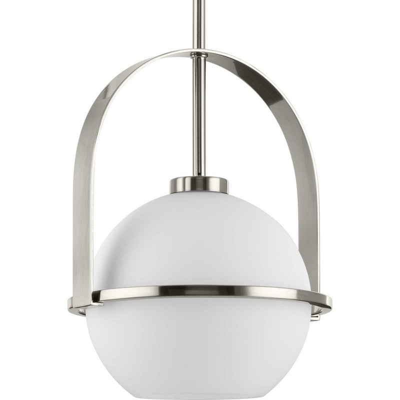 Delayne Mini Pendant in Brushed Nickel
