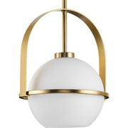 Delayne Mini Pendant in Brushed Bronze
