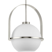 Delayne Pendant in Brushed Nickel