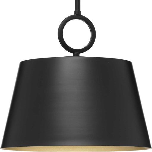 Parkhurst Metal Pendant in Matte Black