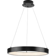 Inverse 20" LED Pendant in Matte Black