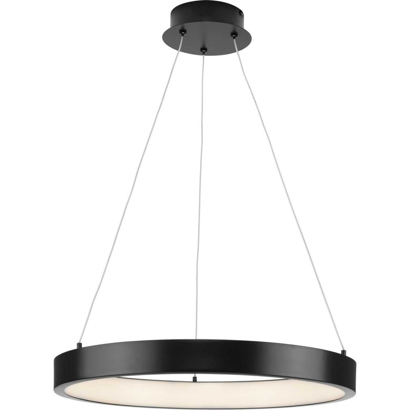 Inverse 20" LED Pendant in Matte Black