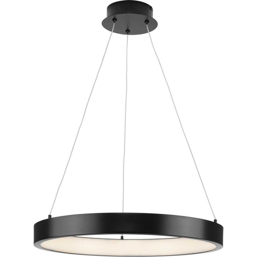 Inverse 20" LED Pendant in Matte Black