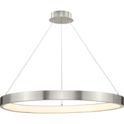 Inverse 30" LED Pendant in Brushed Nickel