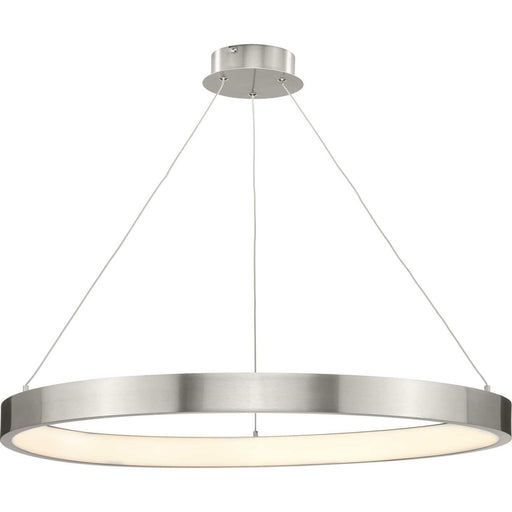 Inverse 30" LED Pendant in Brushed Nickel