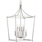 Parkhurst 8-Light Pendant in Brushed Nickel