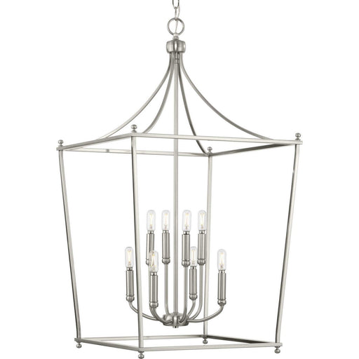Parkhurst 8-Light Pendant in Brushed Nickel