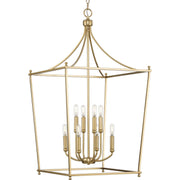 Parkhurst 8-Light Pendant in Brushed Bronze